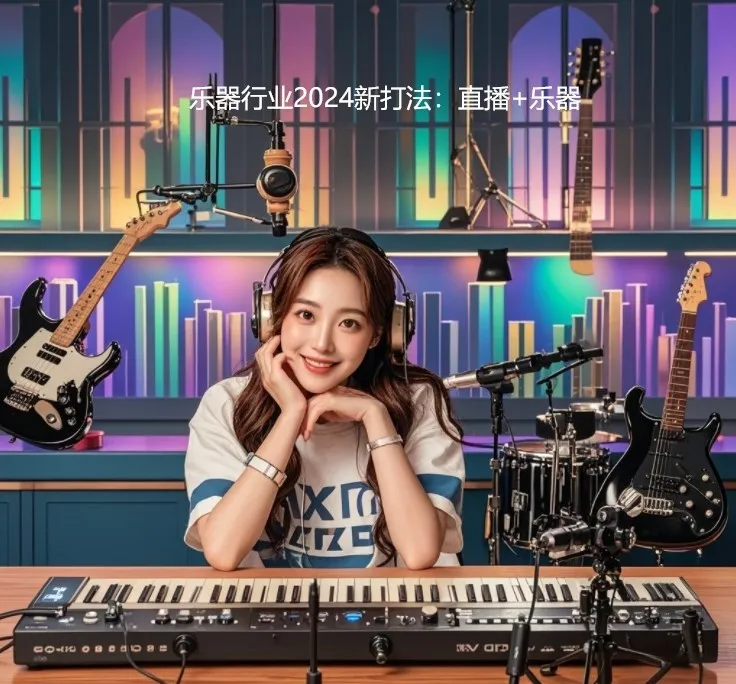 Νέες στρατηγικές στη βιομηχανία μουσικών οργάνων το 2024: Ζωντανή ροή + μουσι...